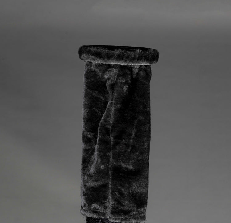 Floor-To-Ceiling Tensioner, 12-15 cm Sisal Poles (Dark Grey)