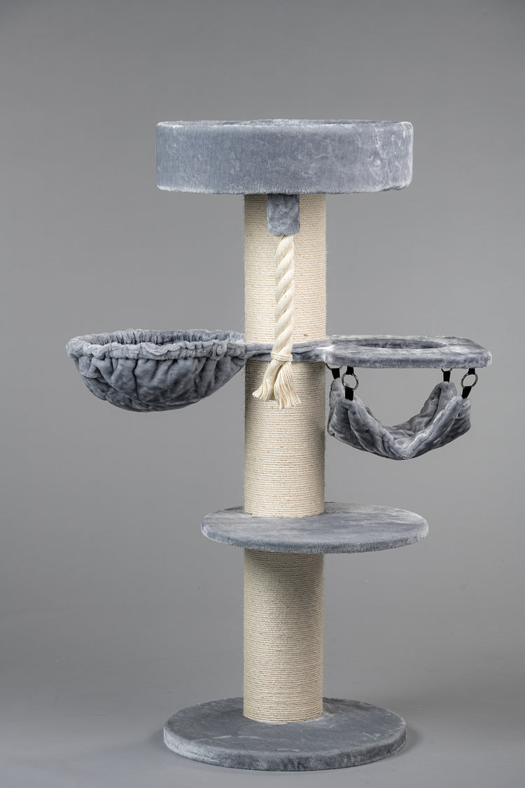 Cat Tree Maine Coon Sleeper Crown Plus (Light Grey)