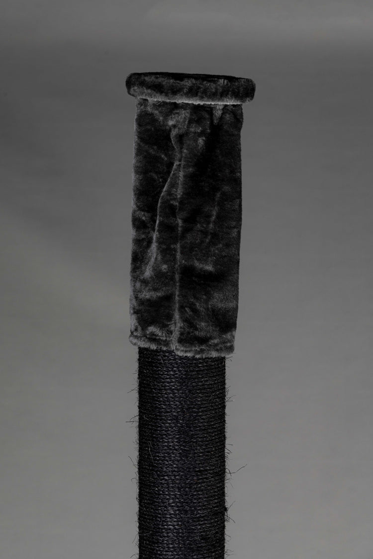 Floor-To-Ceiling Tensioner, 12-15 cm Sisal Poles (Dark Grey)