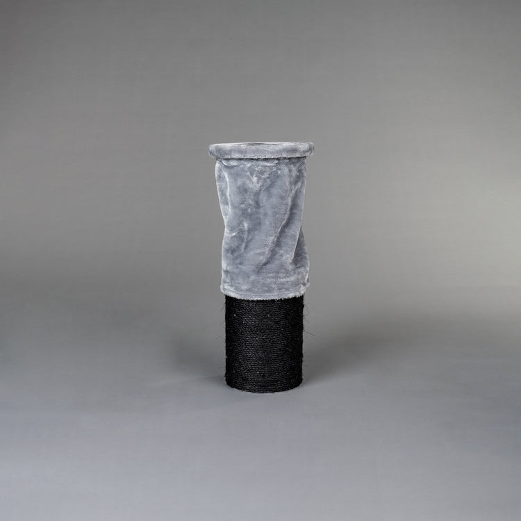 Floor-To-Ceiling Tensioner, 20 cm Sisal Poles (Light Grey)