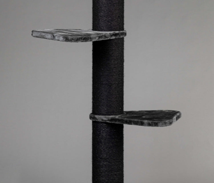 Large, Dark Grey Lying Area Step Triangular (for 12, 15 or 20 cm poles)