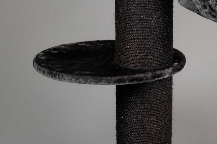 Cat Tree Maine Coon Sleeper Blackline Crown (Dark Grey)