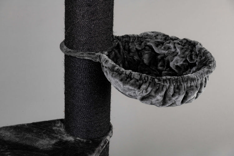 Cat Tree Royalty Blackline de Luxe (Dark Grey)