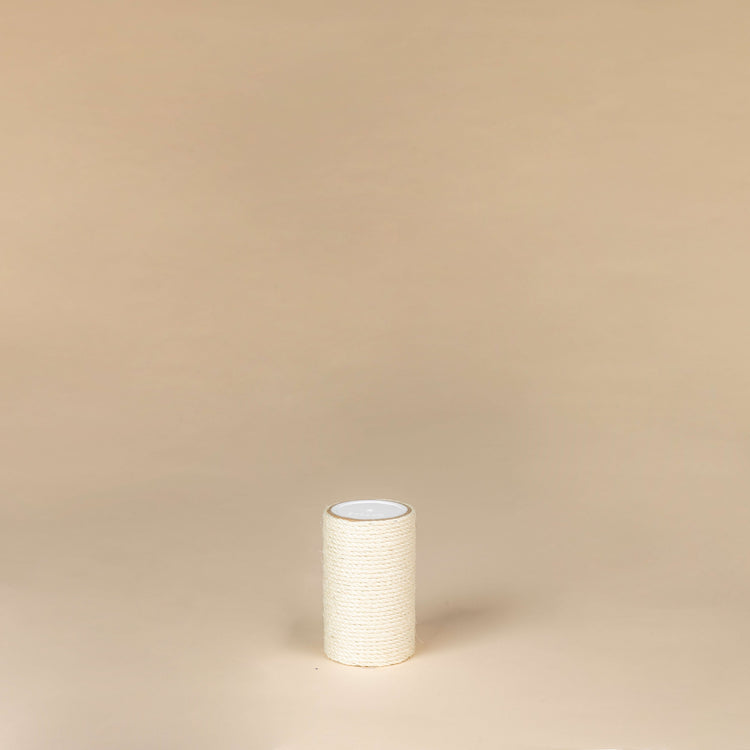 Sisal Pole 20 cm x 12 cmØ - M8 (Cream)