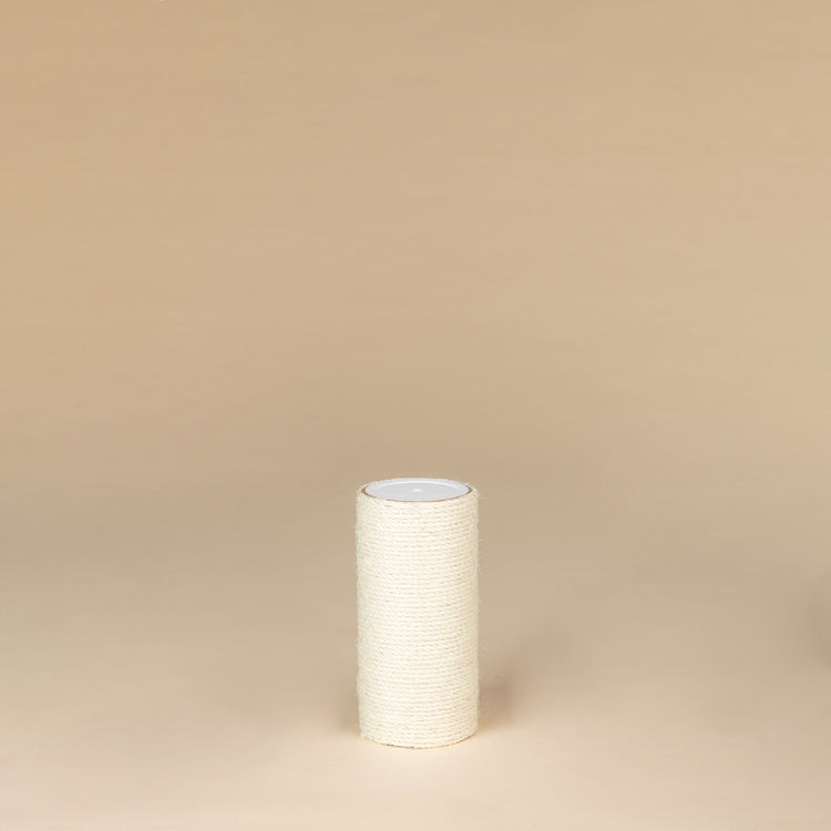 Sisal Pole 30 cm x 15 cmØ - M8 (Cream)