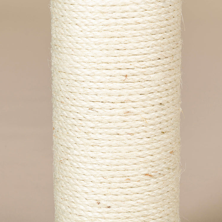 Sisal Pole 10 cm x 12 cmØ - M8 (Cream)