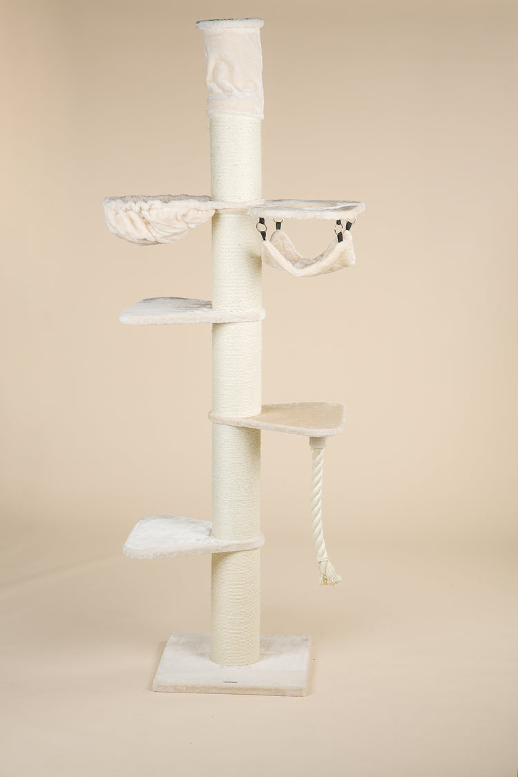 Cat Tree Maine Coon Tower Crown (Cream)