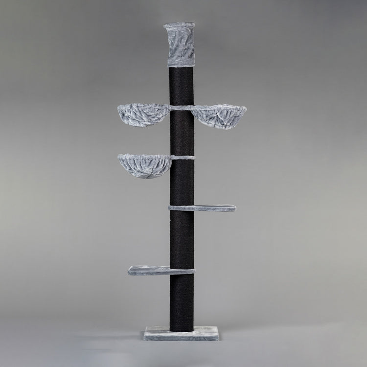 Cat Tree Maine Coon Tower Blackline Plus (Light Grey)