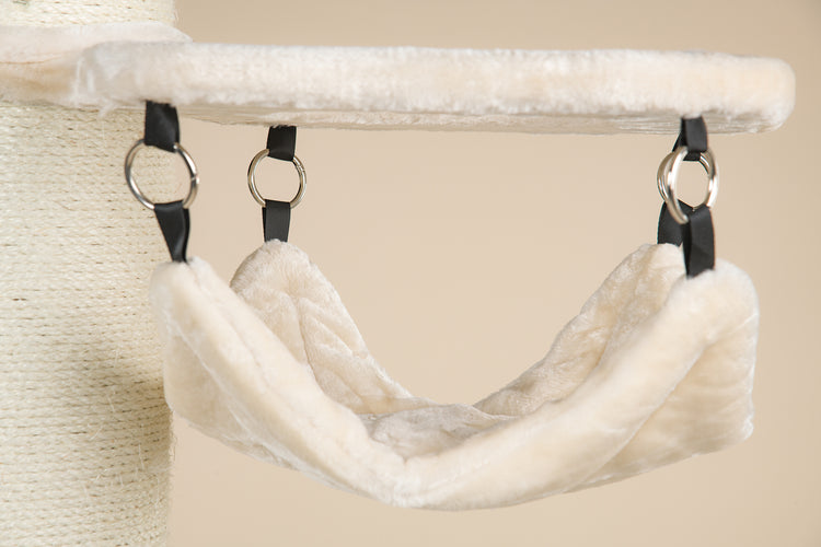 Large, Cream Crown Hammock (for 12, 15 or 20 cm poles)