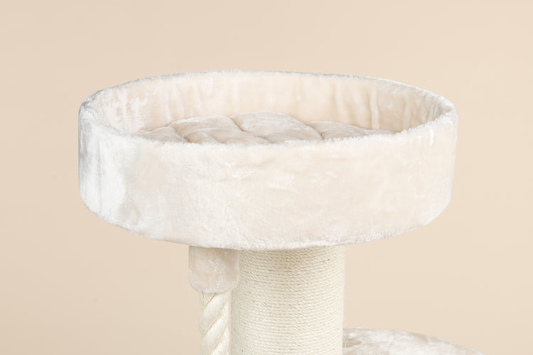 Cream, 60 cm Diameter Round Sleeper Seat (incl. cushion)
