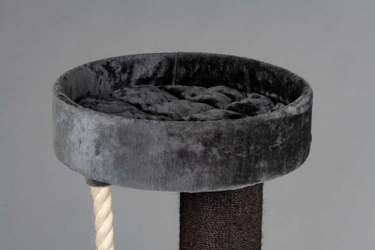 Dark Grey, 60 cm Diameter Round Sleeper Seat (incl. cushion)
